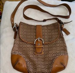 Y2K Brown Coach Large SoHo Bag