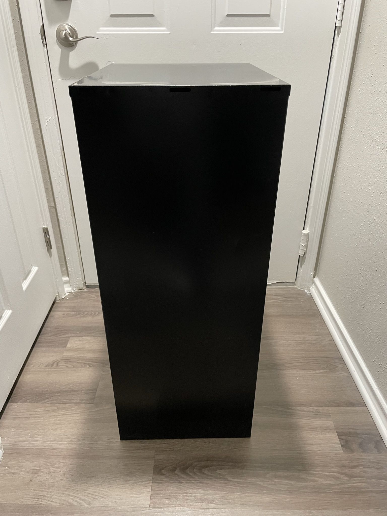 Small Black File Cabinet
