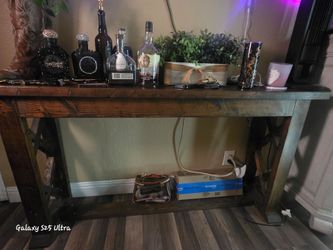 Wood table