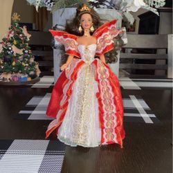 Beautiful Holiday Barbie Doll 