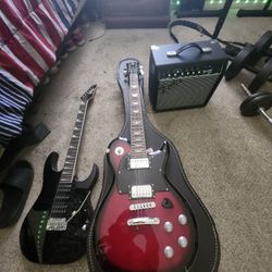 2 Guitar And An Amp