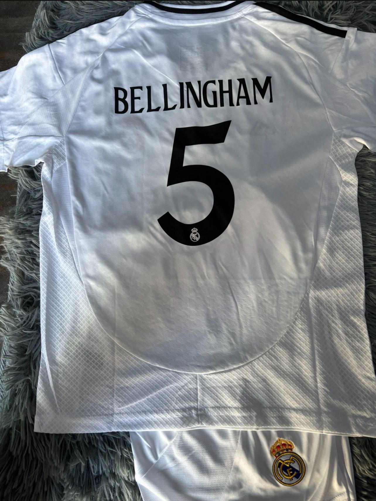 Soccer kids sizes Real Madrid Mbappe vini jr Bellingham Jerseys jersey Messi Ronaldo futbol Portugal 🇵🇹 Messi Argentina set Ronaldosizes22,24,2