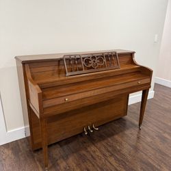 Free Piano, Has A Matching Bench