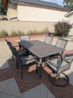 7 piece Outdoor table set