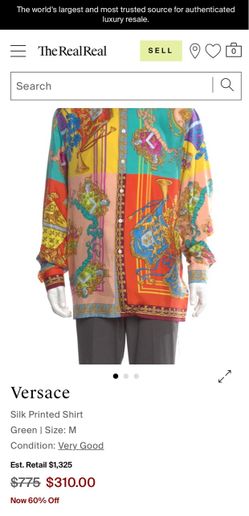 Versace Men’s Long Sleeve Shirt $200 OBO