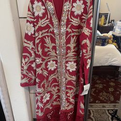 Designer Handmade Pure Silk Garmet 2 Piece 