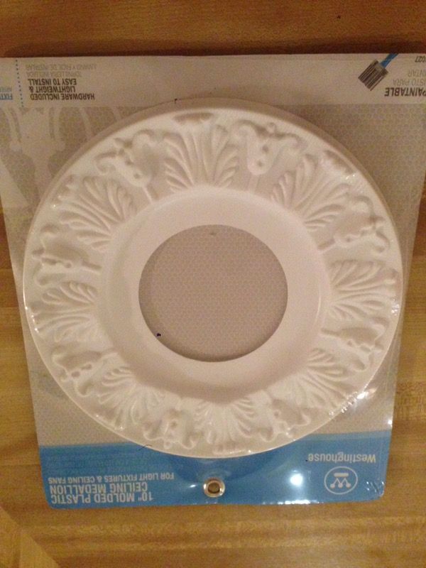 Westinghouse 10" ceiling medallion lighting