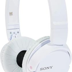 Sony MDR-ZX110 Overhead Headphones - White