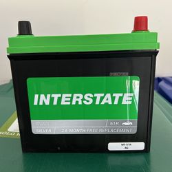 New, Unused Interstate Battery MT-51R