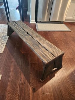 Rustic Wooden Bench