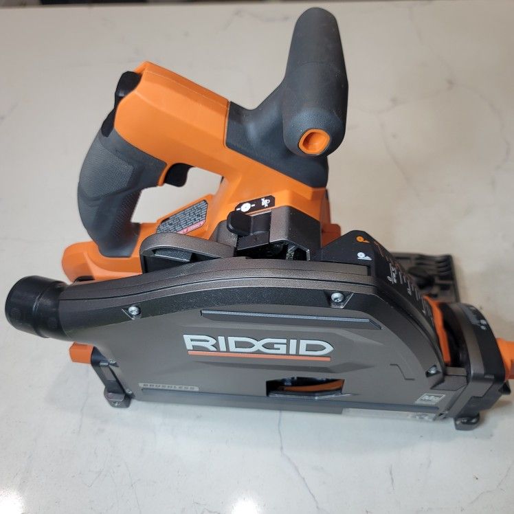 RIDGID 18V Brushless Cordless 6-1/2 in. Track Saw (Tool Only) R48630B