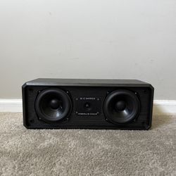 BIC America DV52CLR-B Center Channel Home Theater Surround Speaker 