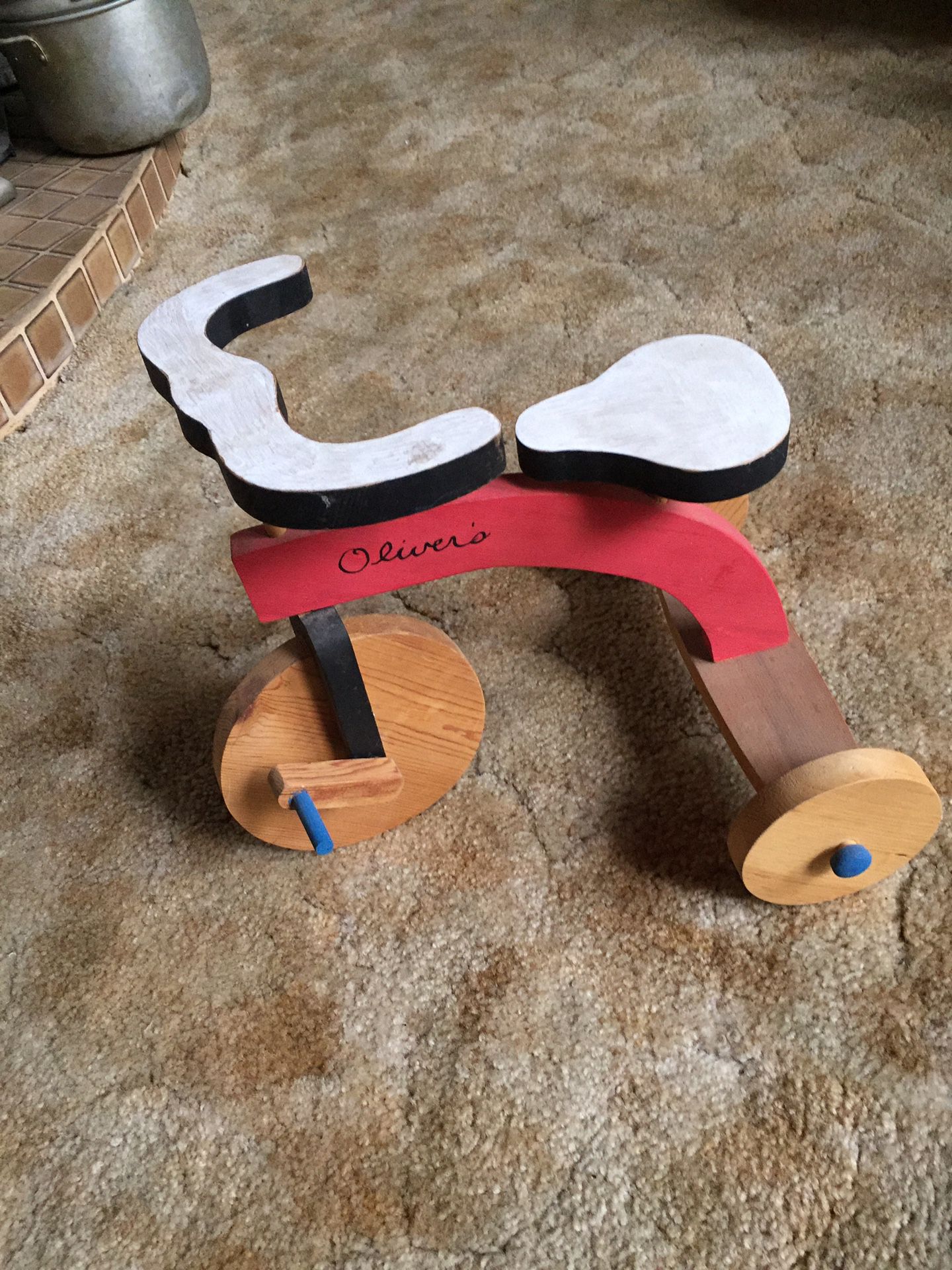 Hand Made Wooden Trike