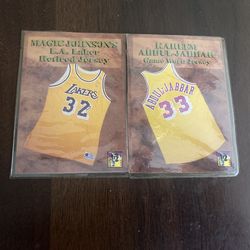 Jersey Basketball Cards