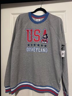 Disneyland USA Mickey Mouse Crewneck Sweatshirt