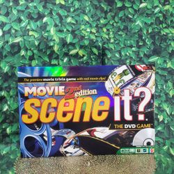 Scene It? Movie 2nd Edition Trivia Board Game Dvd Complete 2007 EUC Excellent