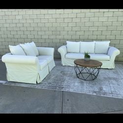 *Free Delivery* Rowe Furniture Couch Sofa Loveseat Set 