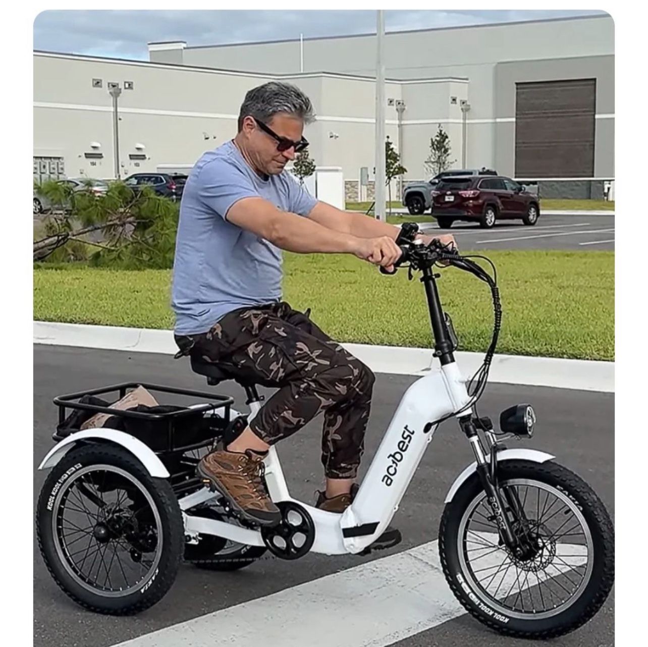 Actbest Triker   Folding   3   Wheels Electric   Bike