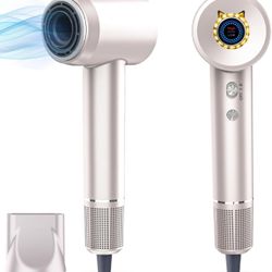 NEW IN BOX - Hair Dryer, 110000 RPM High Speed Brushless Motor Negative Ionic Blow Dryer for Smooth Fast Drying Hair, Low Noise Thermo-Control Hair Dr