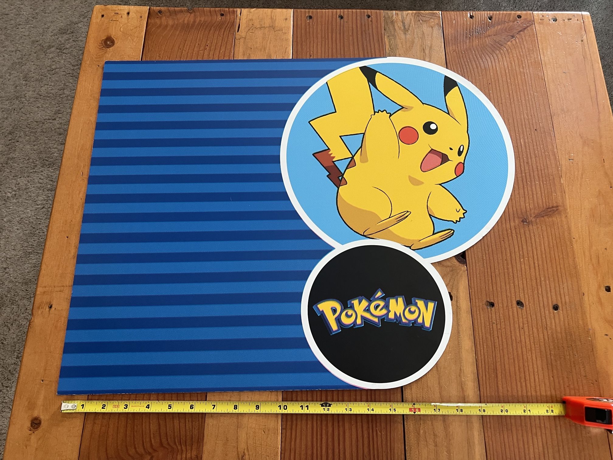 Pokémon sign pikachu