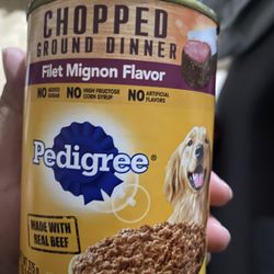 Pedigree Dog Food Cans 9 Cans