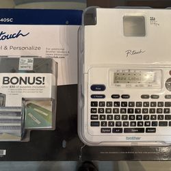 P-Touch Label maker