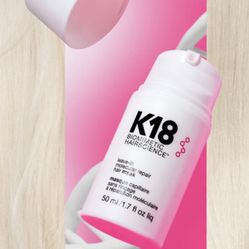 K18 leave in molecular hair mask brand new sealed, retail $75
