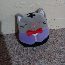 Small Cat In A Suit Squishmallow 