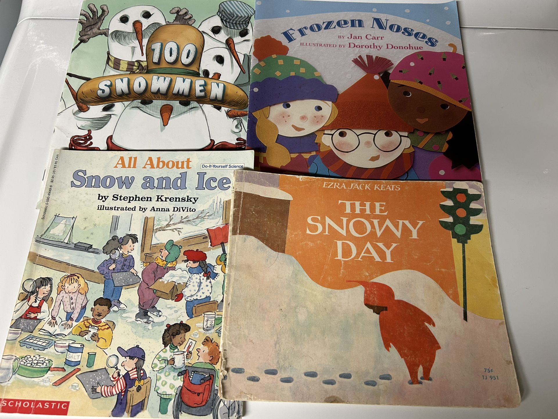 Children's books winter themed bundle of 4