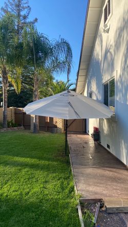 Outdoor umbrella, large size