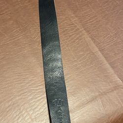 Martin Black Leather Guitar Strap