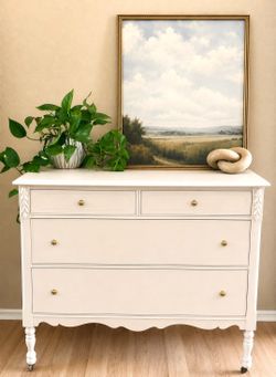Antique refurbished dresser