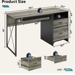 Bestier Office desk