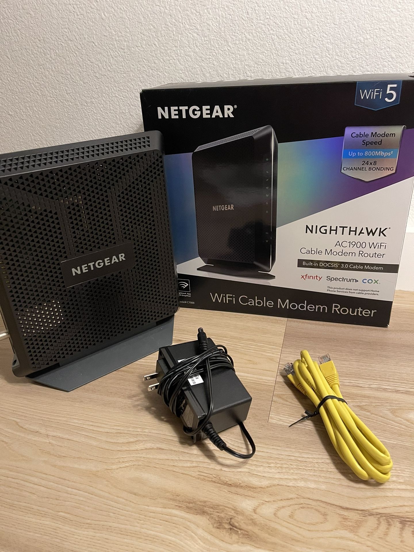 Netgear Nighthawk Modem/Wifi Router Combo