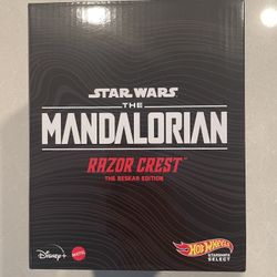 Razor Crest Beskar Edition Hot Wheels *BRAND NEW MINT* Mandalorian Starship Select The Child Grogu Star Wars Grogu Mando