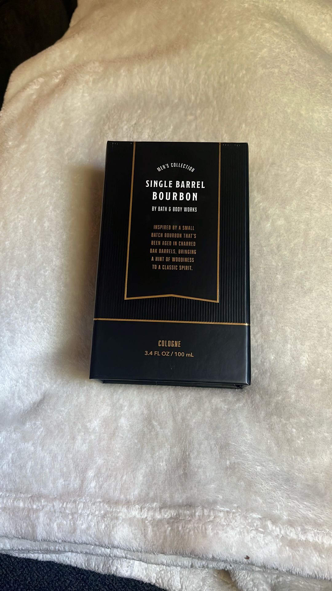 Bath & Body Works Men's Collection SINGLE BARREL BOURBON COLOGNE 3.4 oz
