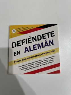 Defiéndete En Alemán Book With Cd Language Translator
