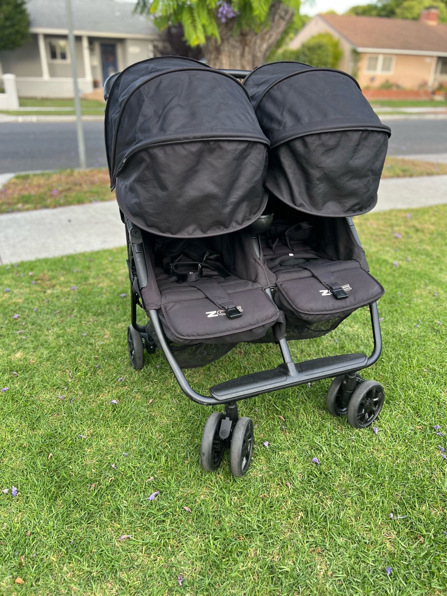 Zoe double stroller