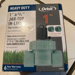3/4 in. or 1 in. Green Jar Top sprinkler Valve