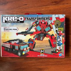 NEW Transformers Sentinal Prime - KREO - Like Lego