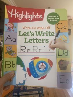 Dry Erase Write On Book