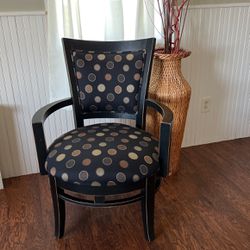 Polka Dot Round Chair