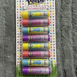 Peeps Flavored Lip Balm 8-Pack - Multicolor
