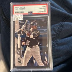 PSA10 Luis Robert Baseball Card