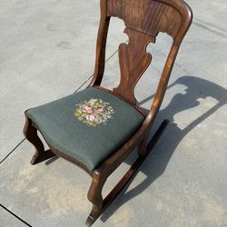 Antique 19th Century Petite Rocking Chair