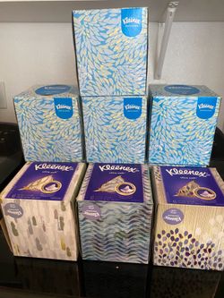 Kleenex tissue boxes- new.