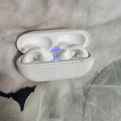 open-ear Bluetooth earbuds