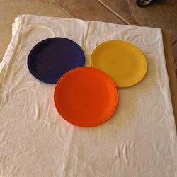 3 Fiesta Kitchen Kraft Cake Plates