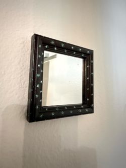 Hand painted miniature mirrors