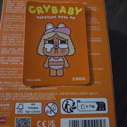 Crybaby Authentic Plush Pendant - Vacation Mode Series - Full Sail